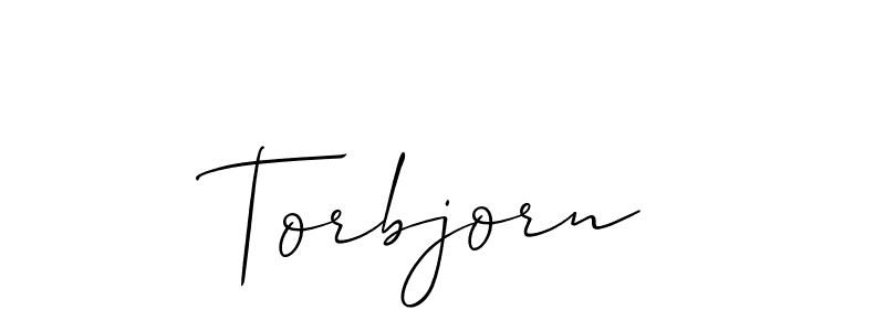 Also we have Torbjorn name is the best signature style. Create professional handwritten signature collection using Allison_Script autograph style. Torbjorn signature style 2 images and pictures png