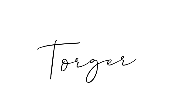 Best and Professional Signature Style for Torger. Allison_Script Best Signature Style Collection. Torger signature style 2 images and pictures png