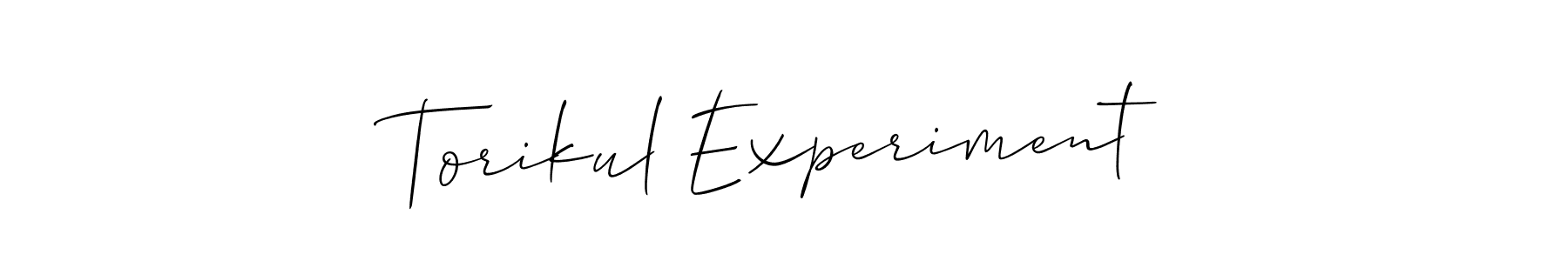 Here are the top 10 professional signature styles for the name Torikul Experiment. These are the best autograph styles you can use for your name. Torikul Experiment signature style 2 images and pictures png