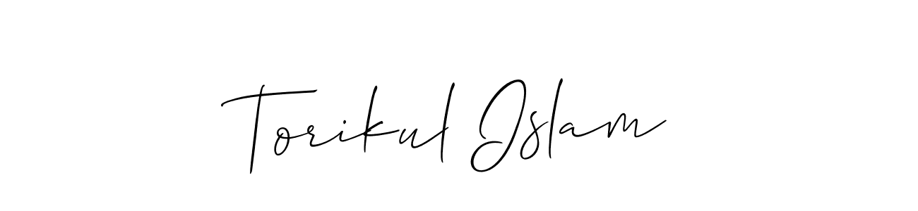 This is the best signature style for the Torikul Islam name. Also you like these signature font (Allison_Script). Mix name signature. Torikul Islam signature style 2 images and pictures png