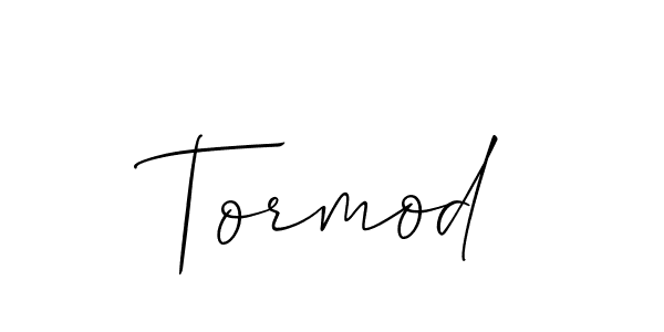 Design your own signature with our free online signature maker. With this signature software, you can create a handwritten (Allison_Script) signature for name Tormod. Tormod signature style 2 images and pictures png