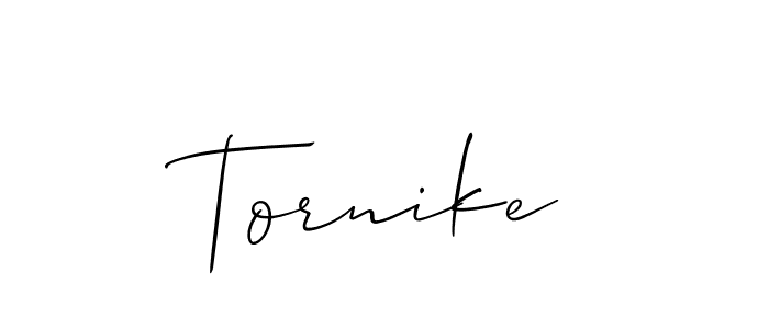 The best way (Allison_Script) to make a short signature is to pick only two or three words in your name. The name Tornike include a total of six letters. For converting this name. Tornike signature style 2 images and pictures png