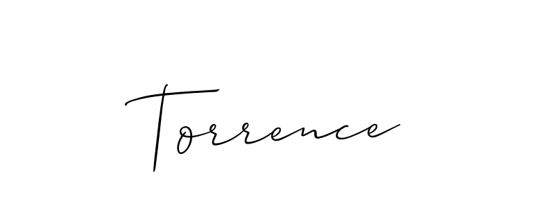 Make a beautiful signature design for name Torrence. Use this online signature maker to create a handwritten signature for free. Torrence signature style 2 images and pictures png