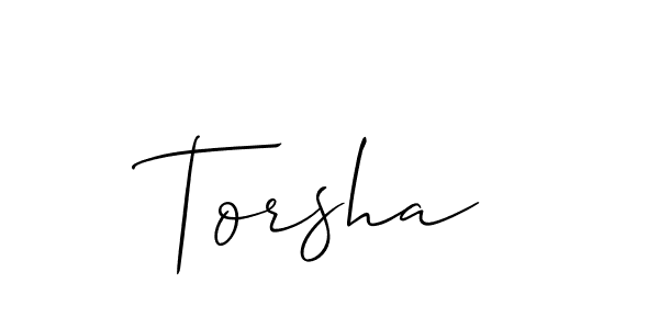 How to make Torsha name signature. Use Allison_Script style for creating short signs online. This is the latest handwritten sign. Torsha signature style 2 images and pictures png