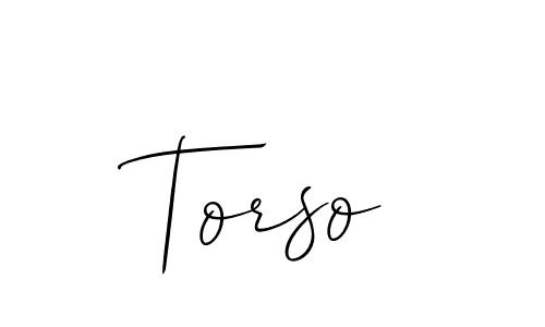 It looks lik you need a new signature style for name Torso. Design unique handwritten (Allison_Script) signature with our free signature maker in just a few clicks. Torso signature style 2 images and pictures png