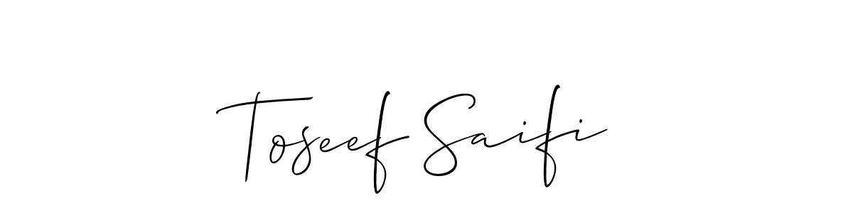 Here are the top 10 professional signature styles for the name Toseef Saifi. These are the best autograph styles you can use for your name. Toseef Saifi signature style 2 images and pictures png