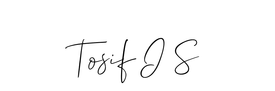 Here are the top 10 professional signature styles for the name Tosif I S. These are the best autograph styles you can use for your name. Tosif I S signature style 2 images and pictures png