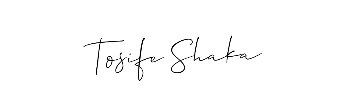 Once you've used our free online signature maker to create your best signature Allison_Script style, it's time to enjoy all of the benefits that Tosife Shaka name signing documents. Tosife Shaka signature style 2 images and pictures png