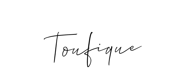 Once you've used our free online signature maker to create your best signature Allison_Script style, it's time to enjoy all of the benefits that Toufique name signing documents. Toufique signature style 2 images and pictures png