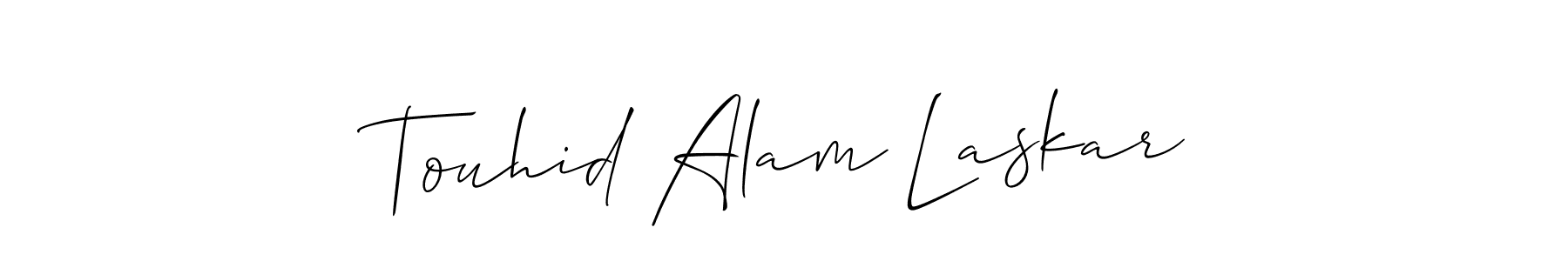 Once you've used our free online signature maker to create your best signature Allison_Script style, it's time to enjoy all of the benefits that Touhid Alam Laskar name signing documents. Touhid Alam Laskar signature style 2 images and pictures png