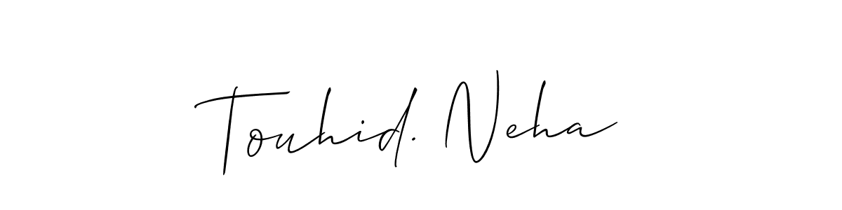 You can use this online signature creator to create a handwritten signature for the name Touhid. Neha. This is the best online autograph maker. Touhid. Neha signature style 2 images and pictures png
