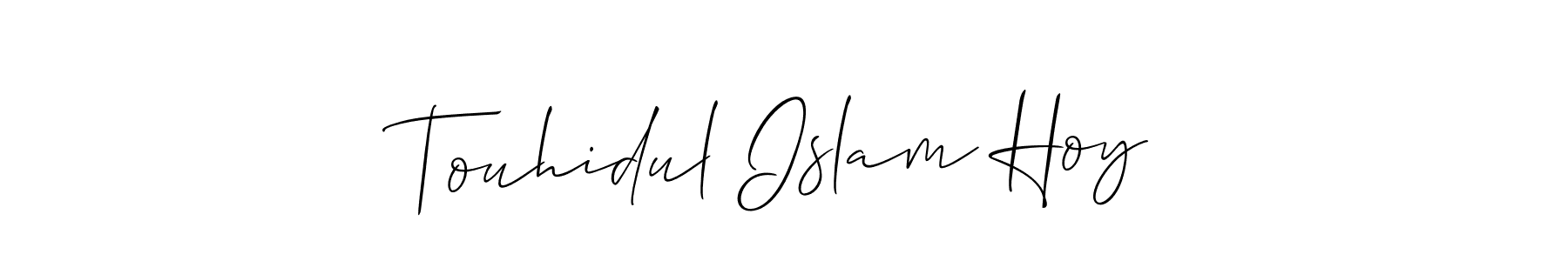 Here are the top 10 professional signature styles for the name Touhidul Islam Hoy. These are the best autograph styles you can use for your name. Touhidul Islam Hoy signature style 2 images and pictures png