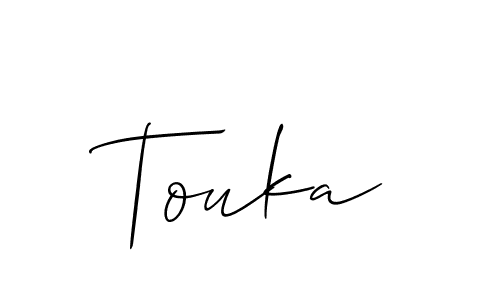 You can use this online signature creator to create a handwritten signature for the name Touka. This is the best online autograph maker. Touka signature style 2 images and pictures png