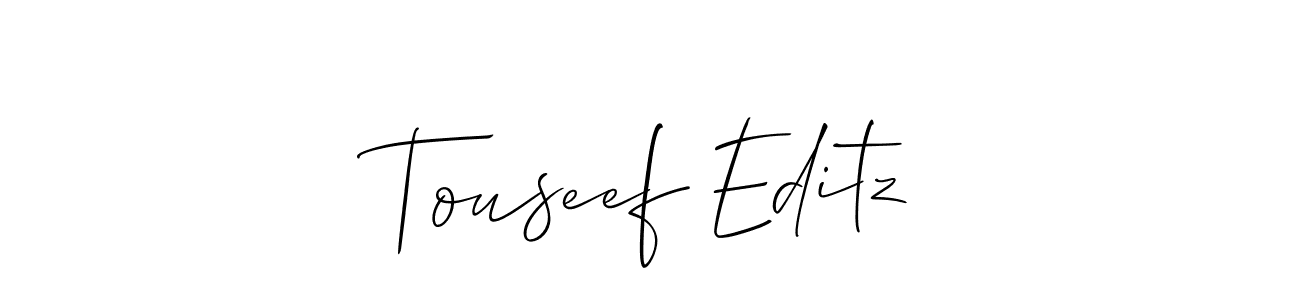 Best and Professional Signature Style for Touseef Editz. Allison_Script Best Signature Style Collection. Touseef Editz signature style 2 images and pictures png