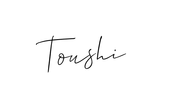 Here are the top 10 professional signature styles for the name Toushi. These are the best autograph styles you can use for your name. Toushi signature style 2 images and pictures png