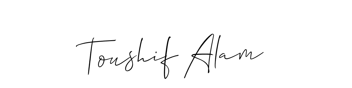 Best and Professional Signature Style for Toushif Alam. Allison_Script Best Signature Style Collection. Toushif Alam signature style 2 images and pictures png