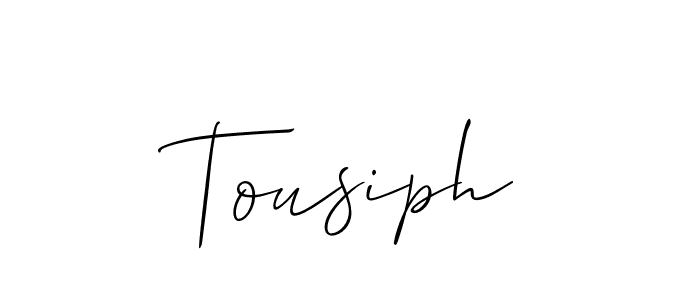 Here are the top 10 professional signature styles for the name Tousiph. These are the best autograph styles you can use for your name. Tousiph signature style 2 images and pictures png