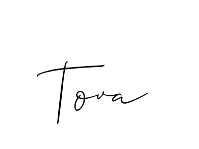 Also we have Tova name is the best signature style. Create professional handwritten signature collection using Allison_Script autograph style. Tova signature style 2 images and pictures png