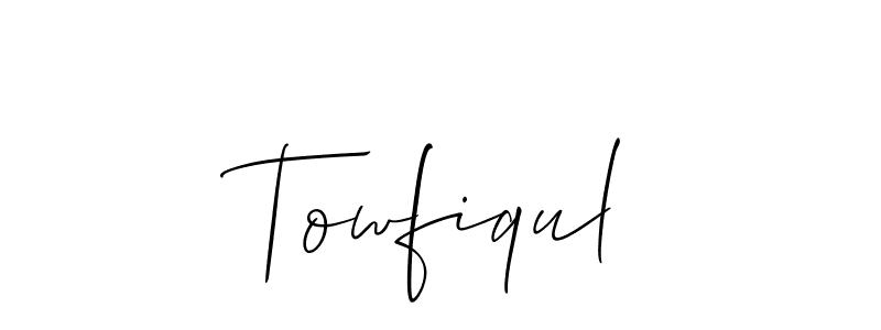 It looks lik you need a new signature style for name Towfiqul. Design unique handwritten (Allison_Script) signature with our free signature maker in just a few clicks. Towfiqul signature style 2 images and pictures png