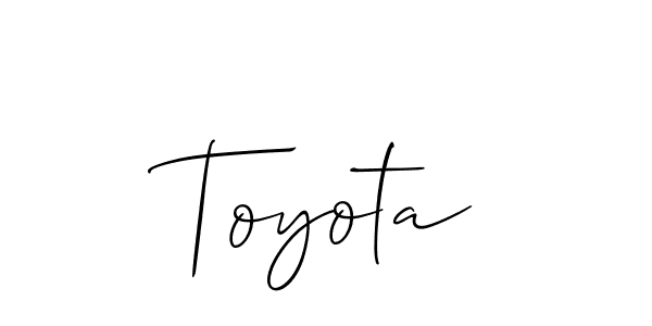 if you are searching for the best signature style for your name Toyota. so please give up your signature search. here we have designed multiple signature styles  using Allison_Script. Toyota signature style 2 images and pictures png