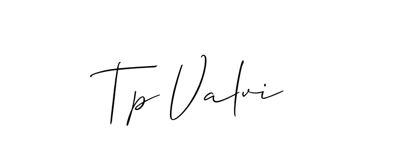 This is the best signature style for the Tp Valvi name. Also you like these signature font (Allison_Script). Mix name signature. Tp Valvi signature style 2 images and pictures png