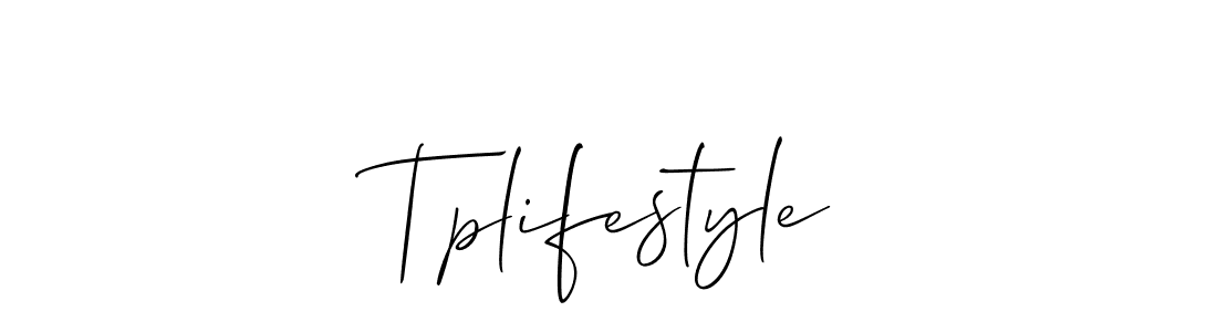 Make a short Tplifestyle signature style. Manage your documents anywhere anytime using Allison_Script. Create and add eSignatures, submit forms, share and send files easily. Tplifestyle signature style 2 images and pictures png