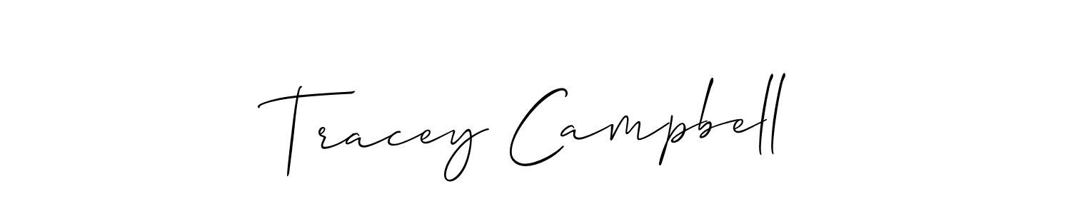 Make a beautiful signature design for name Tracey Campbell. With this signature (Allison_Script) style, you can create a handwritten signature for free. Tracey Campbell signature style 2 images and pictures png