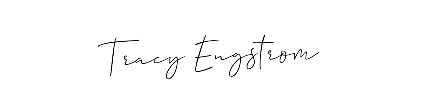 Similarly Allison_Script is the best handwritten signature design. Signature creator online .You can use it as an online autograph creator for name Tracy Engstrom. Tracy Engstrom signature style 2 images and pictures png