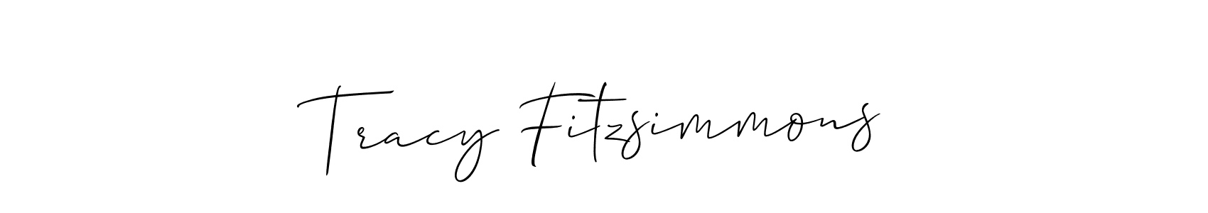 Also we have Tracy Fitzsimmons name is the best signature style. Create professional handwritten signature collection using Allison_Script autograph style. Tracy Fitzsimmons signature style 2 images and pictures png