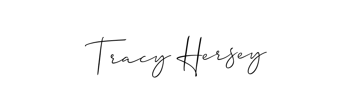 How to Draw Tracy Hersey signature style? Allison_Script is a latest design signature styles for name Tracy Hersey. Tracy Hersey signature style 2 images and pictures png