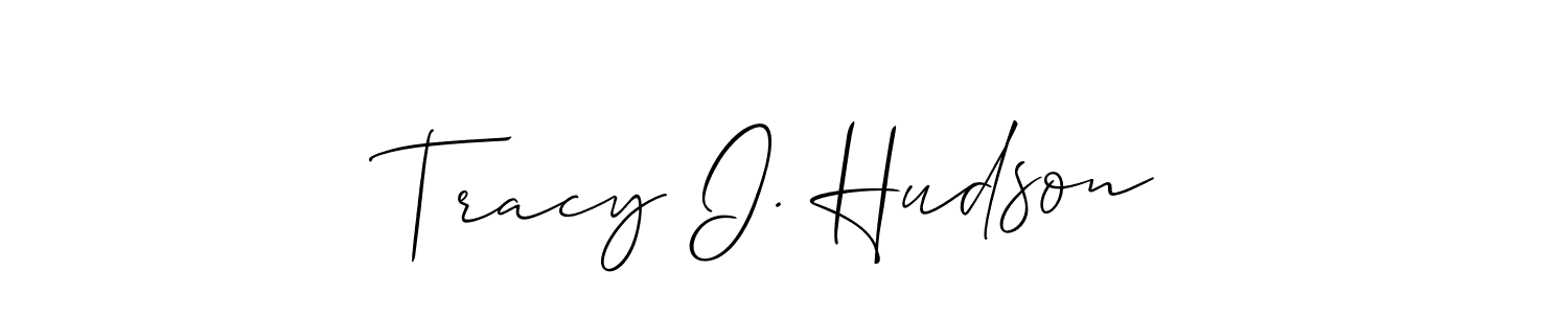 You can use this online signature creator to create a handwritten signature for the name Tracy I. Hudson. This is the best online autograph maker. Tracy I. Hudson signature style 2 images and pictures png