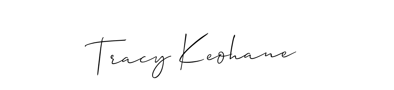 See photos of Tracy Keohane official signature by Spectra . Check more albums & portfolios. Read reviews & check more about Allison_Script font. Tracy Keohane signature style 2 images and pictures png