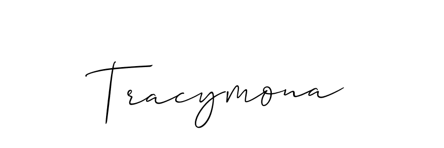 Once you've used our free online signature maker to create your best signature Allison_Script style, it's time to enjoy all of the benefits that Tracymona name signing documents. Tracymona signature style 2 images and pictures png