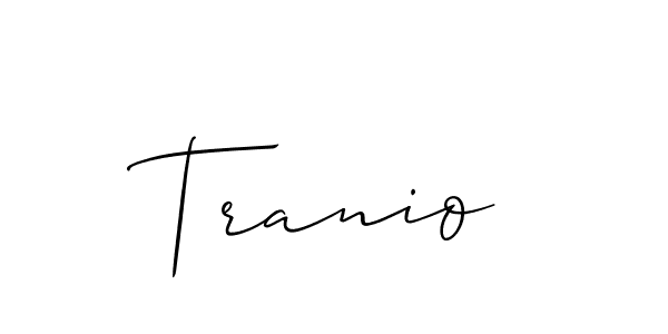 Here are the top 10 professional signature styles for the name Tranio. These are the best autograph styles you can use for your name. Tranio signature style 2 images and pictures png