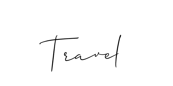 if you are searching for the best signature style for your name Travel. so please give up your signature search. here we have designed multiple signature styles  using Allison_Script. Travel signature style 2 images and pictures png