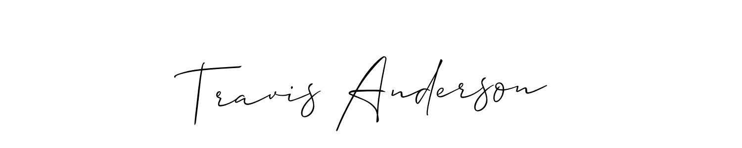 See photos of Travis Anderson official signature by Spectra . Check more albums & portfolios. Read reviews & check more about Allison_Script font. Travis Anderson signature style 2 images and pictures png