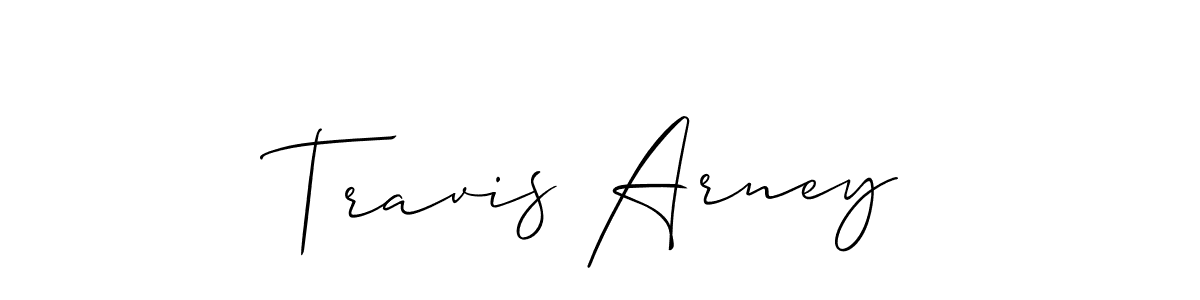 Best and Professional Signature Style for Travis Arney. Allison_Script Best Signature Style Collection. Travis Arney signature style 2 images and pictures png