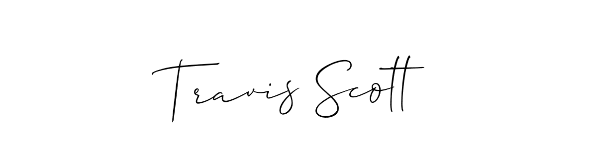 Also we have Travis Scott name is the best signature style. Create professional handwritten signature collection using Allison_Script autograph style. Travis Scott signature style 2 images and pictures png