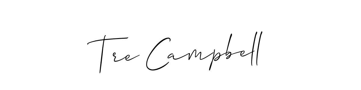 Similarly Allison_Script is the best handwritten signature design. Signature creator online .You can use it as an online autograph creator for name Tre Campbell. Tre Campbell signature style 2 images and pictures png