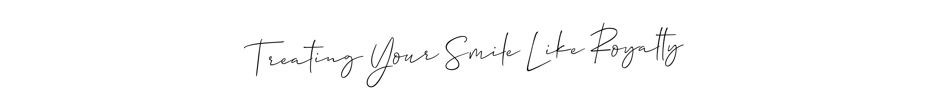 You can use this online signature creator to create a handwritten signature for the name Treating Your Smile Like Royalty. This is the best online autograph maker. Treating Your Smile Like Royalty signature style 2 images and pictures png