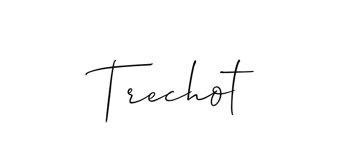 Make a beautiful signature design for name Trechot. Use this online signature maker to create a handwritten signature for free. Trechot signature style 2 images and pictures png