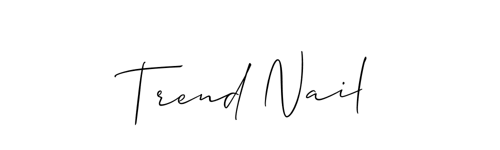 Once you've used our free online signature maker to create your best signature Allison_Script style, it's time to enjoy all of the benefits that Trend Nail name signing documents. Trend Nail signature style 2 images and pictures png