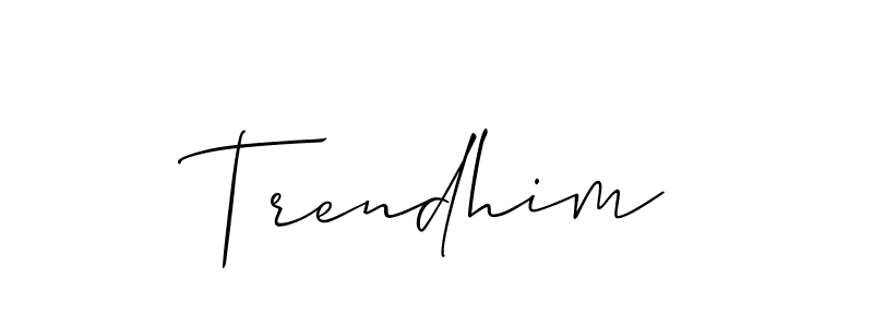 Once you've used our free online signature maker to create your best signature Allison_Script style, it's time to enjoy all of the benefits that Trendhim name signing documents. Trendhim signature style 2 images and pictures png