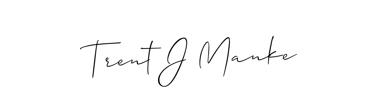 Make a beautiful signature design for name Trent J Manke. Use this online signature maker to create a handwritten signature for free. Trent J Manke signature style 2 images and pictures png