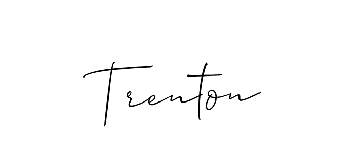 Once you've used our free online signature maker to create your best signature Allison_Script style, it's time to enjoy all of the benefits that Trenton name signing documents. Trenton signature style 2 images and pictures png