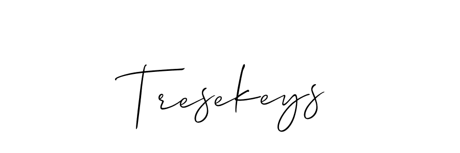 Similarly Allison_Script is the best handwritten signature design. Signature creator online .You can use it as an online autograph creator for name Tresekeys. Tresekeys signature style 2 images and pictures png
