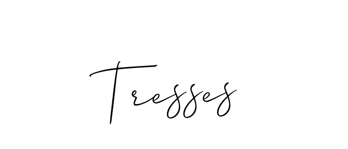 Make a beautiful signature design for name Tresses. Use this online signature maker to create a handwritten signature for free. Tresses signature style 2 images and pictures png