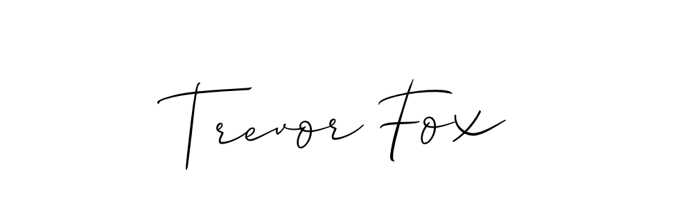 Make a beautiful signature design for name Trevor Fox. Use this online signature maker to create a handwritten signature for free. Trevor Fox signature style 2 images and pictures png