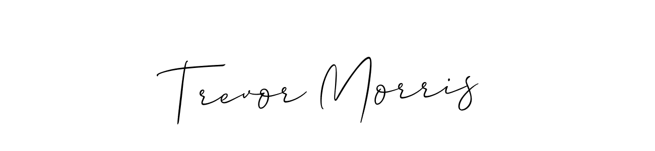 Make a beautiful signature design for name Trevor Morris. Use this online signature maker to create a handwritten signature for free. Trevor Morris signature style 2 images and pictures png