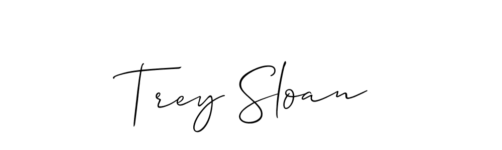 Check out images of Autograph of Trey Sloan name. Actor Trey Sloan Signature Style. Allison_Script is a professional sign style online. Trey Sloan signature style 2 images and pictures png